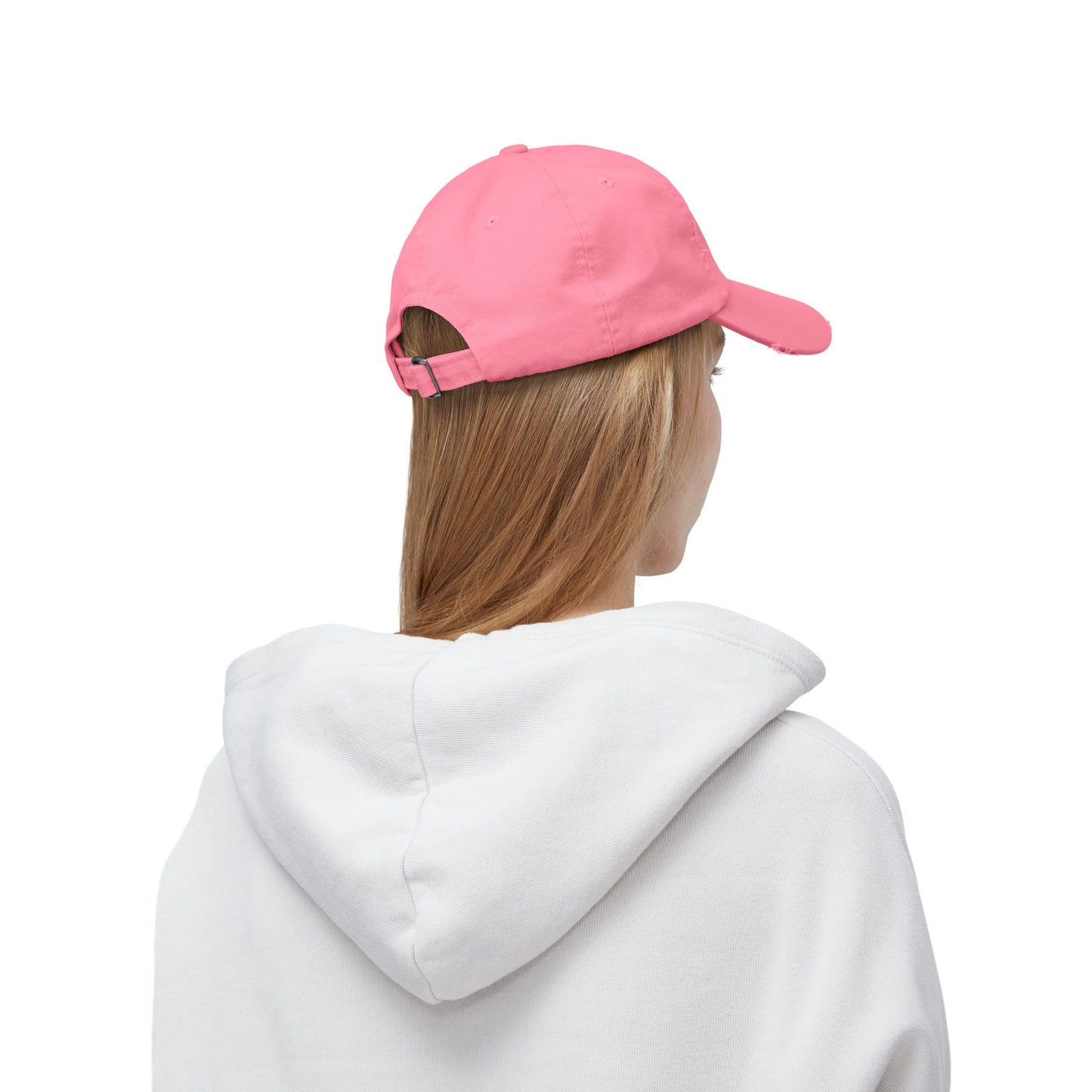 Distressed Love Cap - Casual Unisex Hat for Everyday Wear, Gift for Her, Summer Accessory, Trendy Streetwear, Distressed Cap