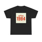 Vintage 1984 Tee | Retro Birth Year Shirt
