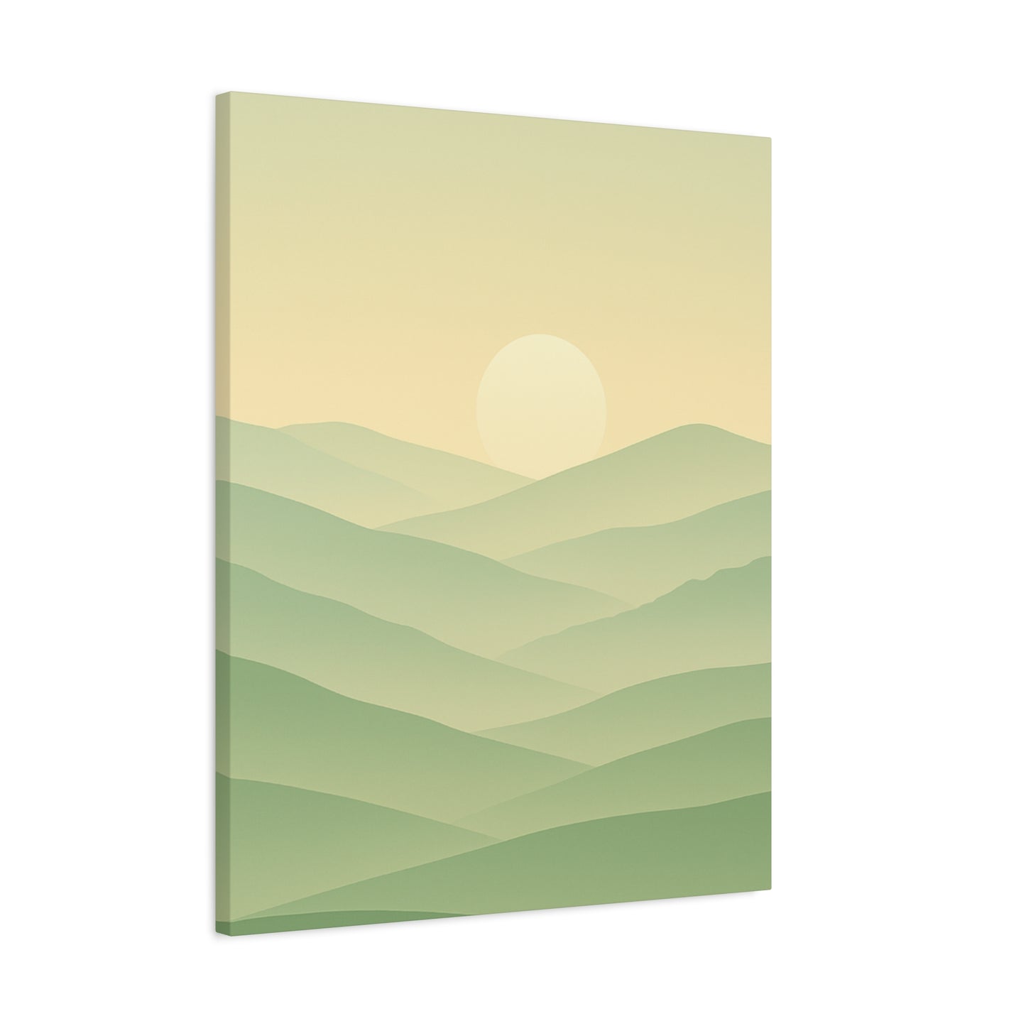 Matte Canvas, Stretched, 1.25" Sunset or Sunrise