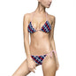 Patriotic Triangle Bikini Swimsuit, Perfect for Beach Days, Pool Parties, 4th of July, Summer Vacations, Swimwear