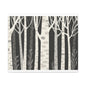 Matte Canvas, Stretched, 1.25" - Trees