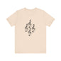 Musical Notes Tee - Perfect for Music Lovers, Casual Wear, Concerts, Festivals, Unique Gift Idea