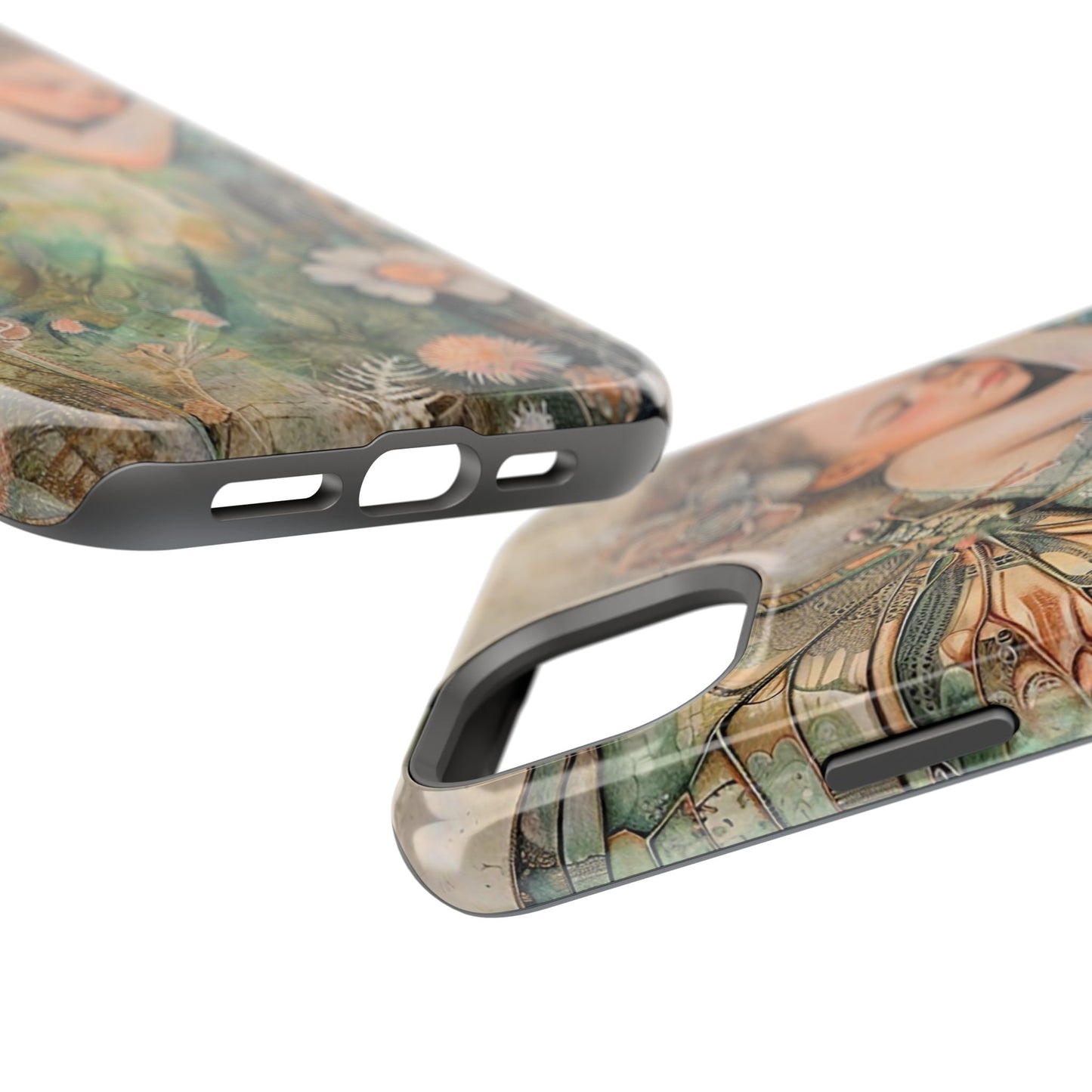 Fairy Sleeping Phone Case — Magnetic Impact-Resistant iPhone Cover