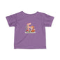 Whimsical Fox Infant Tee, Cute Kids Shirt, Personalized Baby Clothing, Baby Shower Gift, Eco-Friendly Toddler Tee