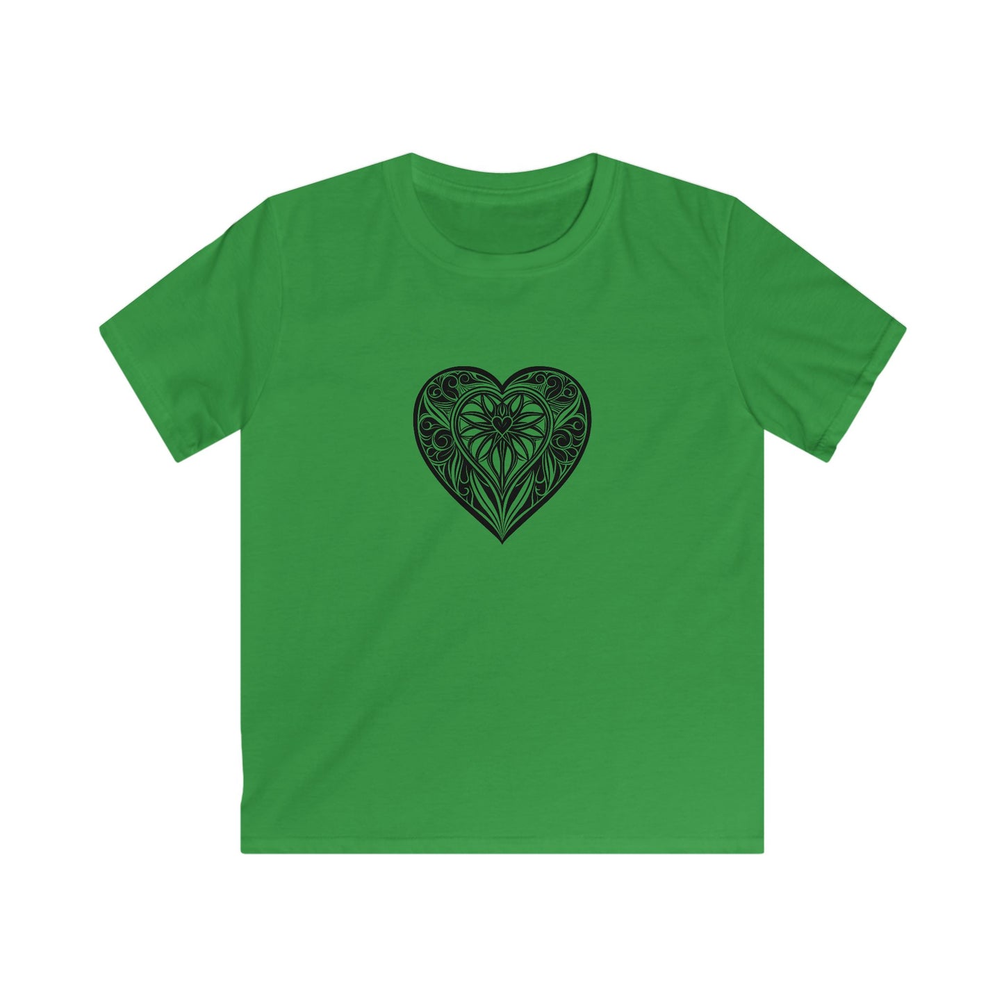 Heart Lion Kids Tee, Cute Children's T-Shirt