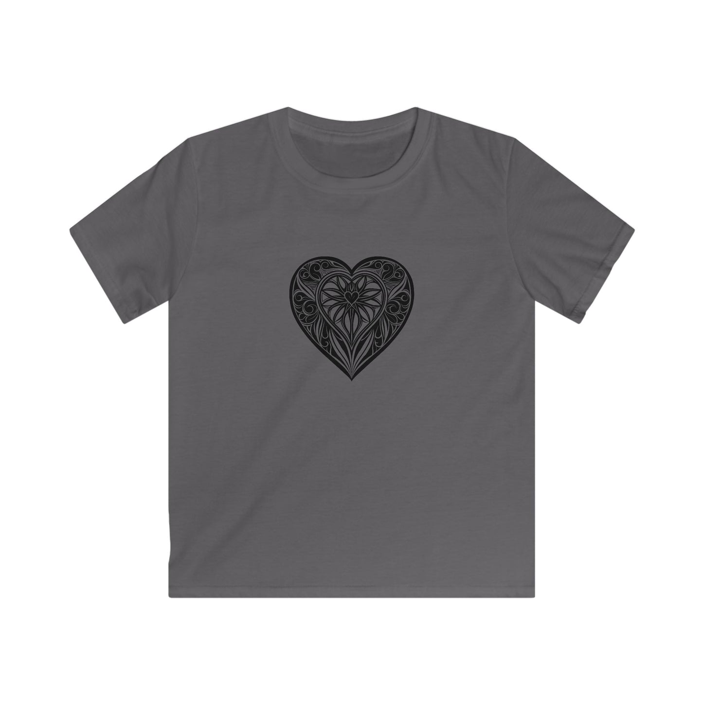 Heart Lion Kids Tee, Cute Children's T-Shirt