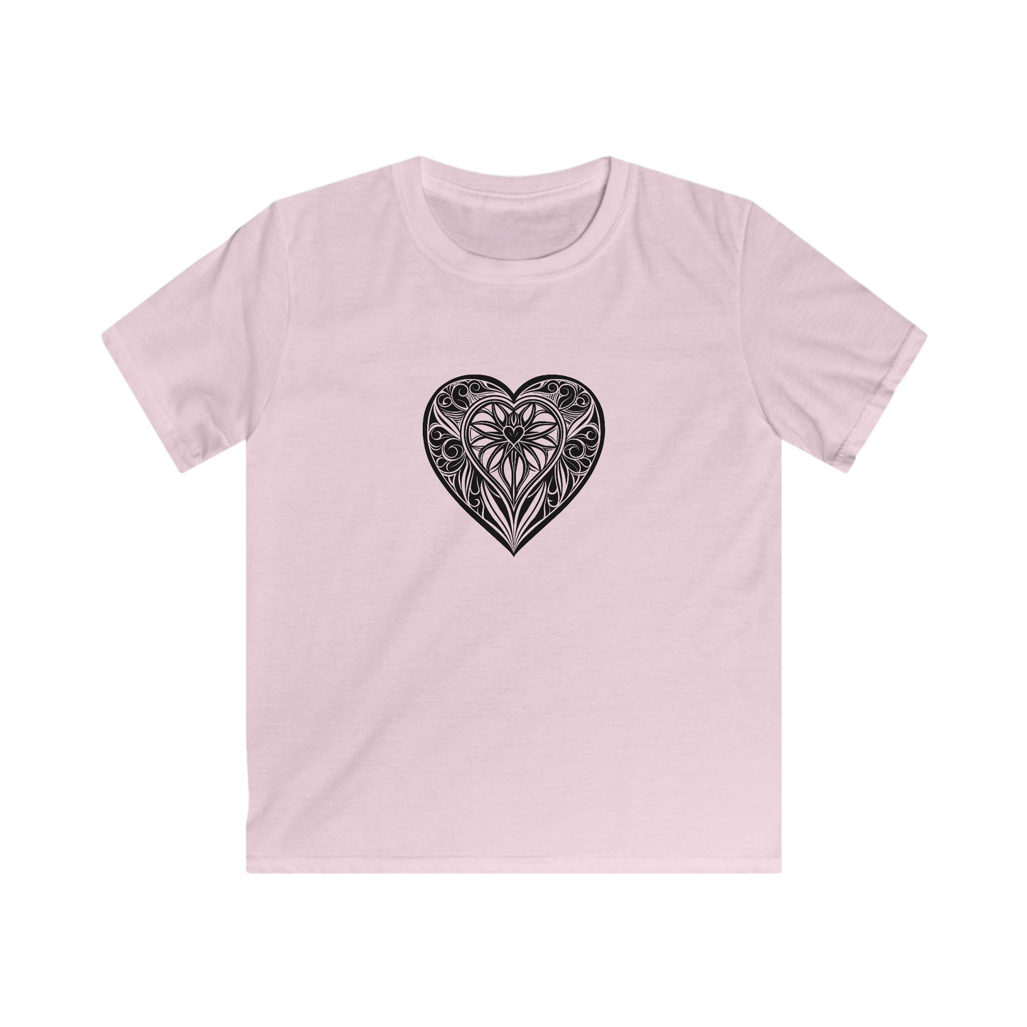 Heart Lion Kids Tee, Cute Children's T-Shirt