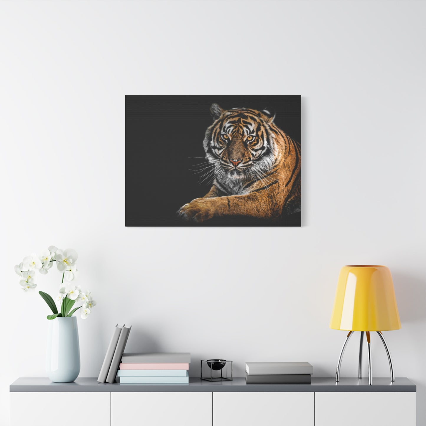 Majestic Tiger Canvas Art, Perfect for Animal Lovers