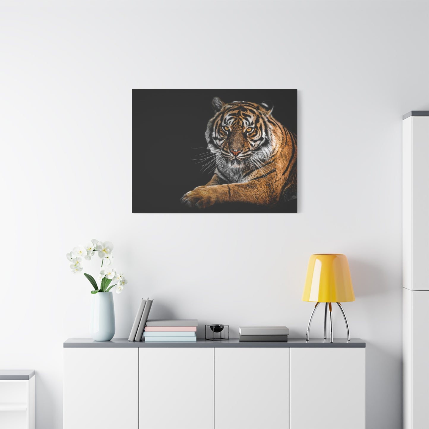 Majestic Tiger Canvas Art, Perfect for Animal Lovers