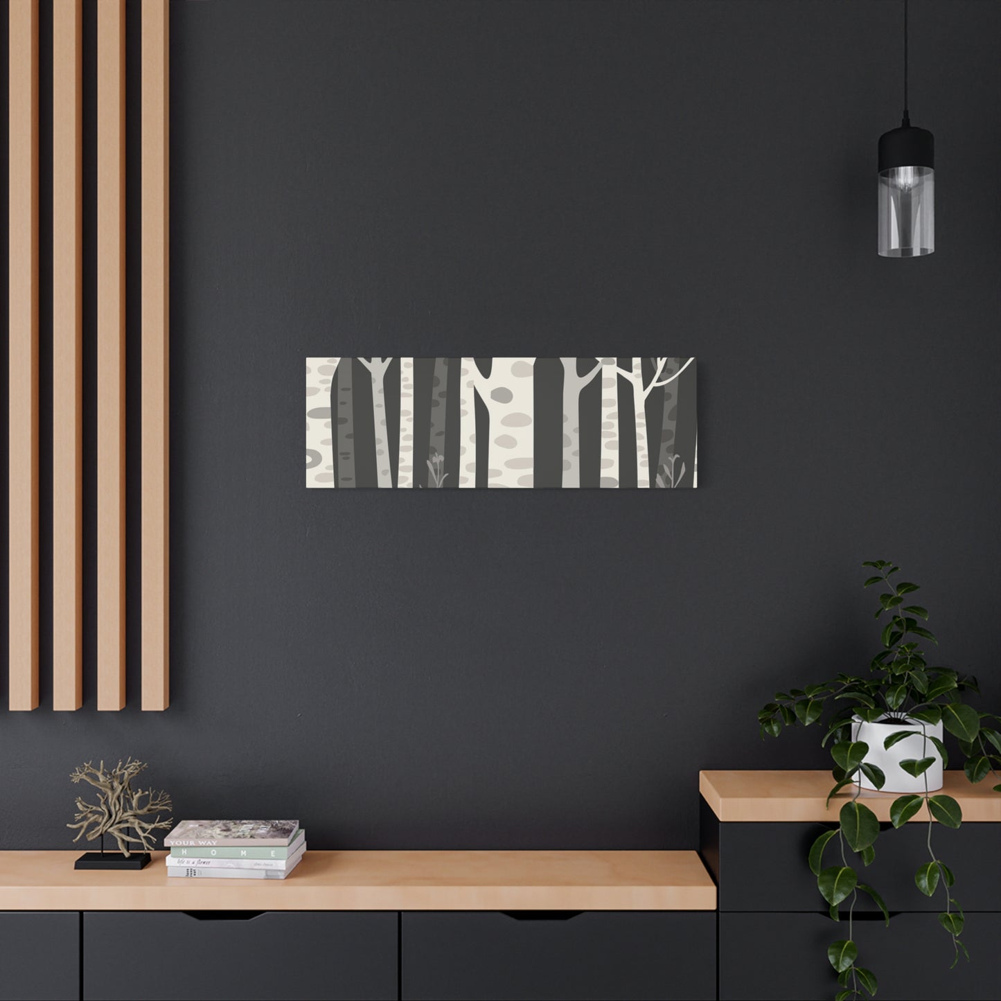 Matte Canvas, Stretched, 1.25" - Trees