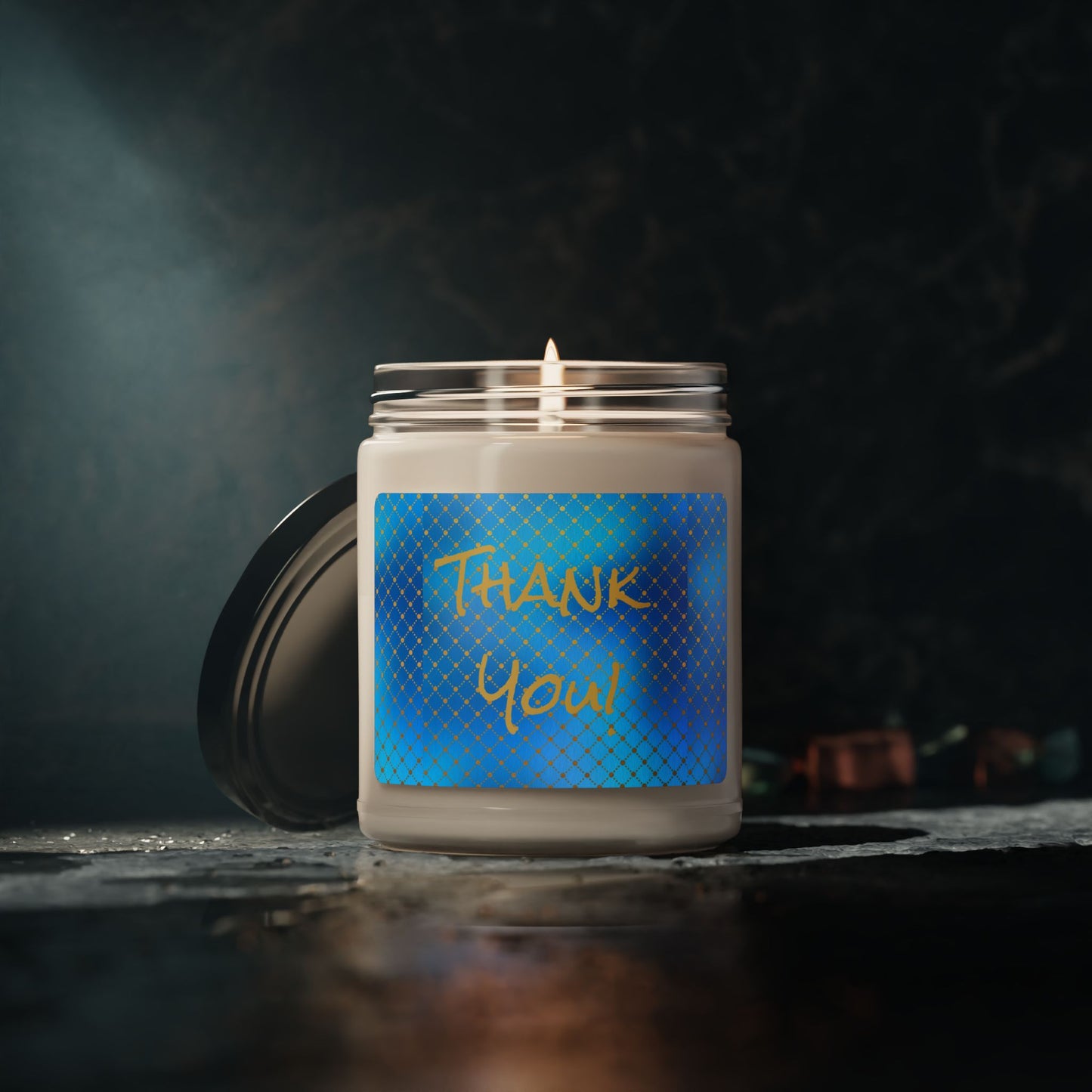 Thank You Scented Soy Candle — 9oz Gratitude Gift Jar