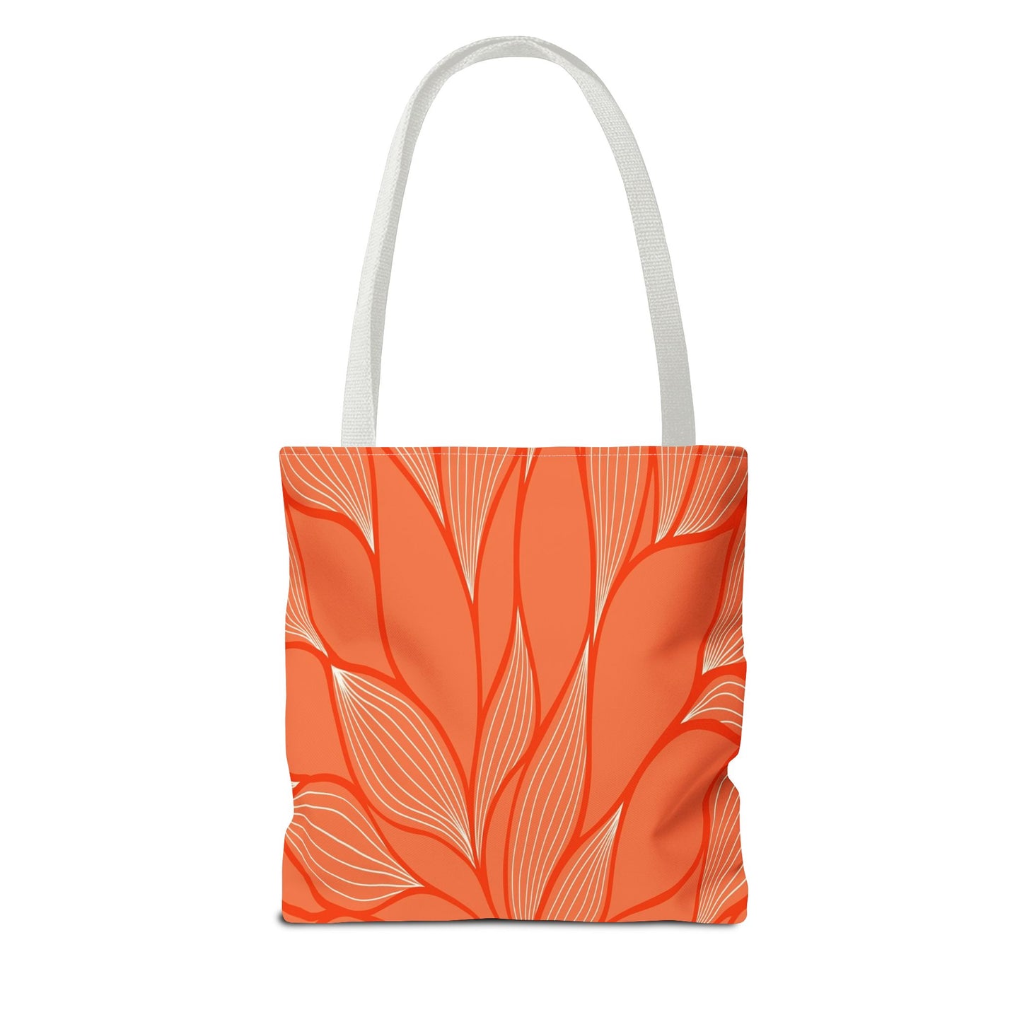 Vibrant Leafy Tote Bag, Stylish Grocery Bag, Eco-Friendly Shopping Tote, Floral Summer Tote, Gift for Plant Lovers