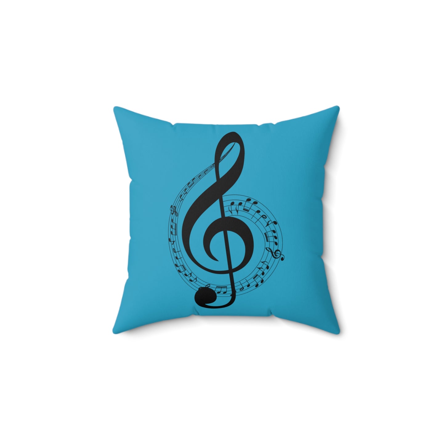 Musical Notes Decorative Pillow