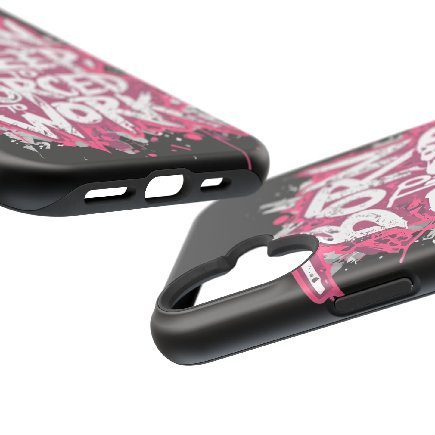 Phone Case — "Born to Sleep, Forced to Work" Impact-Resistant Magnetic Case