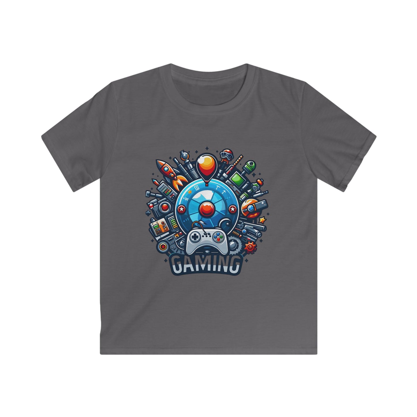 Gaming Adventure Kids Tee, Fun Tee for Young Gamers, Birthday Gift for Boys & Girls, Unique Gaming Apparel, Playful T-Shirt for Kids