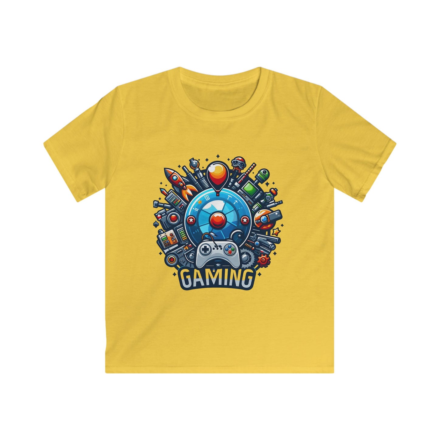 Gaming Adventure Kids Tee, Fun Tee for Young Gamers, Birthday Gift for Boys & Girls, Unique Gaming Apparel, Playful T-Shirt for Kids
