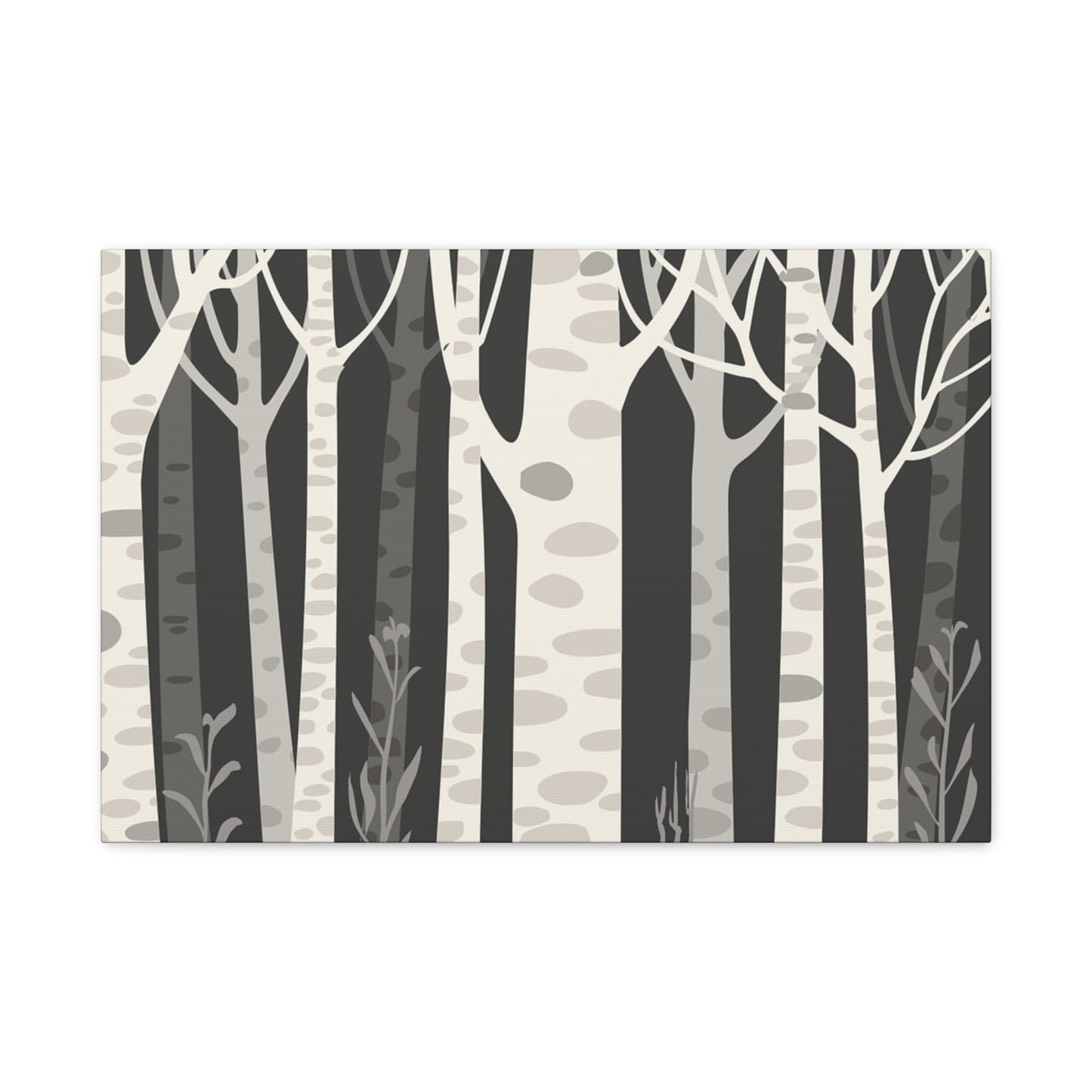 Matte Canvas, Stretched, 1.25" - Trees