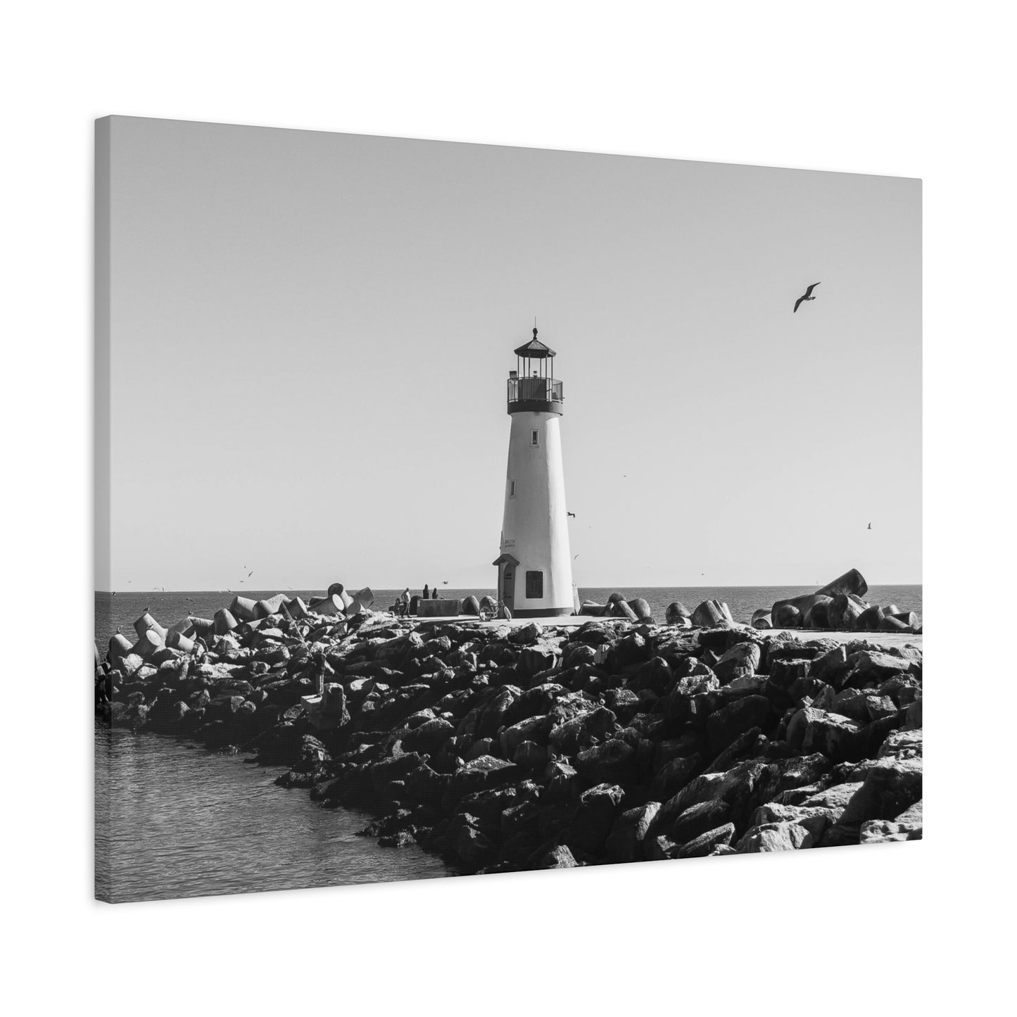 Matte Canvas, Stretched, 1.25" - Lighthouse