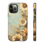 Sunflower Phone Case, Tough Shell Floral Cover, Nature Inspired Gift, Durable Protective Case, Perfect for Spring and Summer