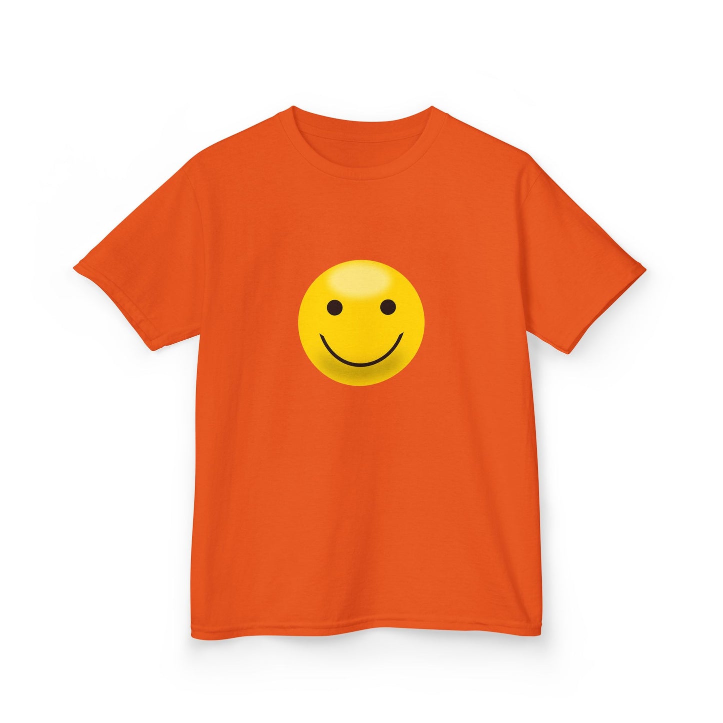Kids Smiley Face Tee - Fun Cotton Shirt for Kids