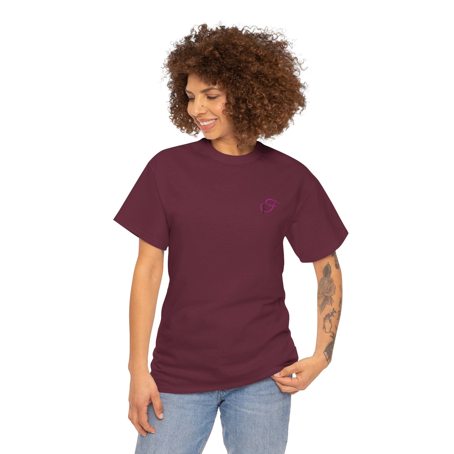 Funkin' Fabulous Tee — Pink Gown Illustration Women's Empowerment T‑Shirt