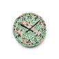 Floral Acrylic Wall Clock – Mid-Century Modern Decor, Home Accent