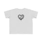Toddler's Heart & Thorn Tee, Cute Kids T-Shirt, Children's Graphic Shirt, Gift for Toddlers, Cool Summer Outfit