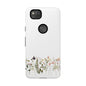 Floral Phone Case - Tough Cases for Nature Lovers, Stylish Floral Design, Phone Protection, Gifts for Her, Eco-Friendly Tech Accessories