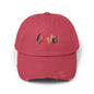 Distressed Love Cap - Casual Unisex Hat for Everyday Wear, Gift for Her, Summer Accessory, Trendy Streetwear, Distressed Cap