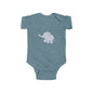 Cute Elephant Infant Bodysuit, Baby Shower Gift, Newborn Outfit, Toddler Clothing, Unisex Baby Wear