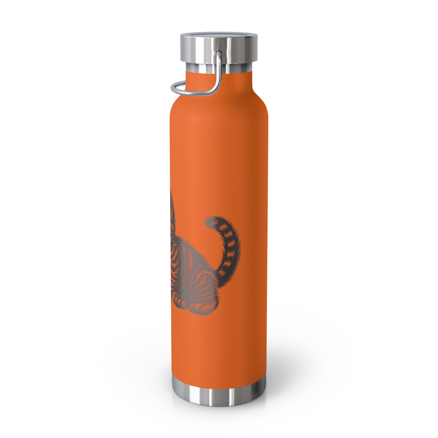 Cat and Butterfly Insulated Water Bottle -  22oz insulated bottle