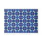 Blue Moroccan Tile Glass Cutting Board — Decorative Kitchen Chopping Board