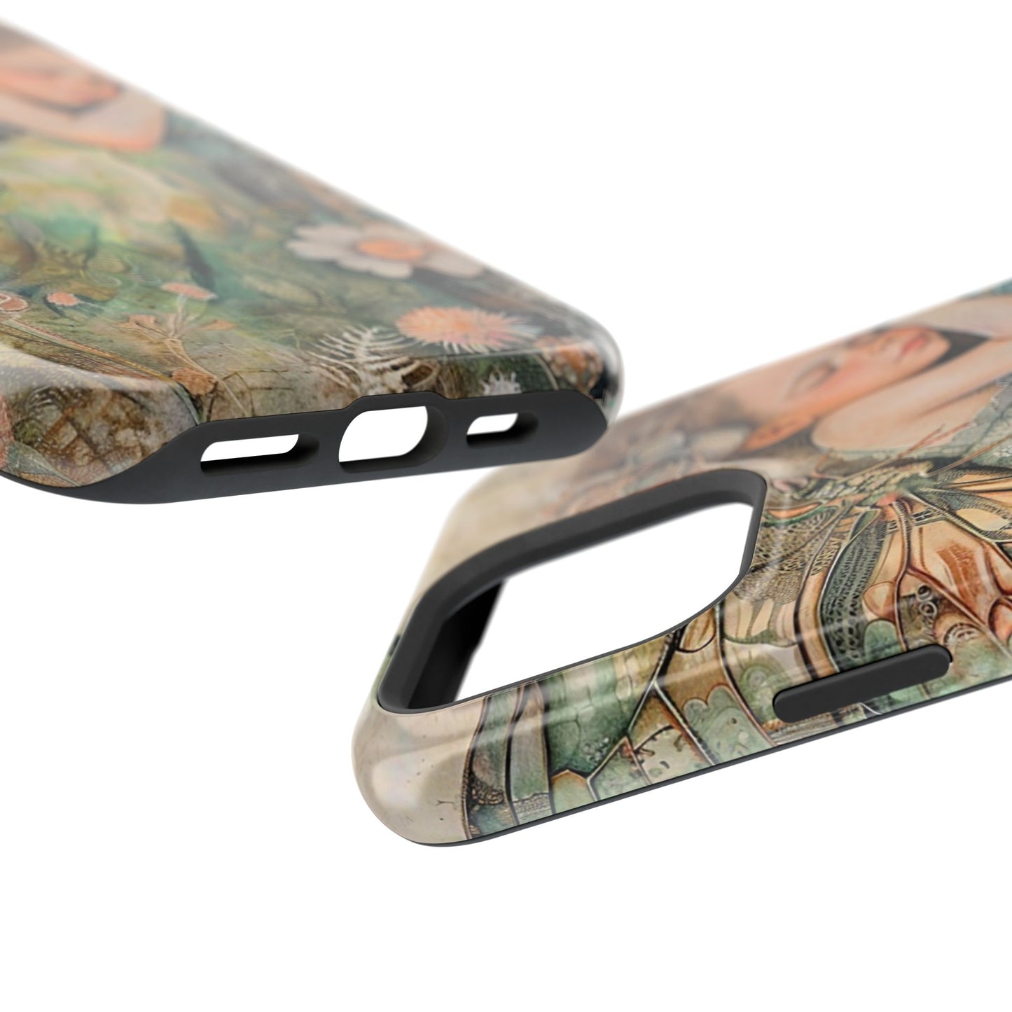 Fairy Sleeping Phone Case — Magnetic Impact-Resistant iPhone Cover