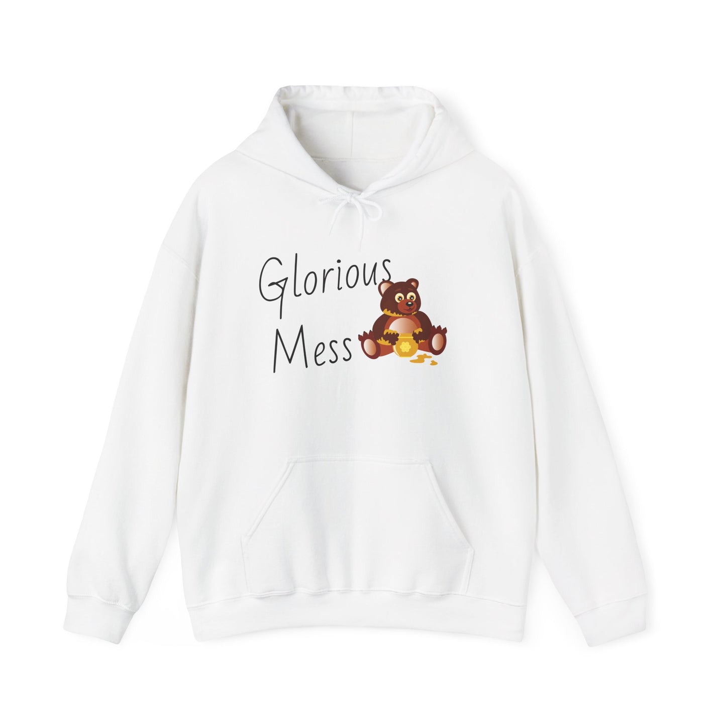 Glorious Mess Hoodie | Cute Bear Sweatshirt | Cozy Unisex Pullover for All Seasons | Perfect Gift for Friends & Birthdays | Funny [...]