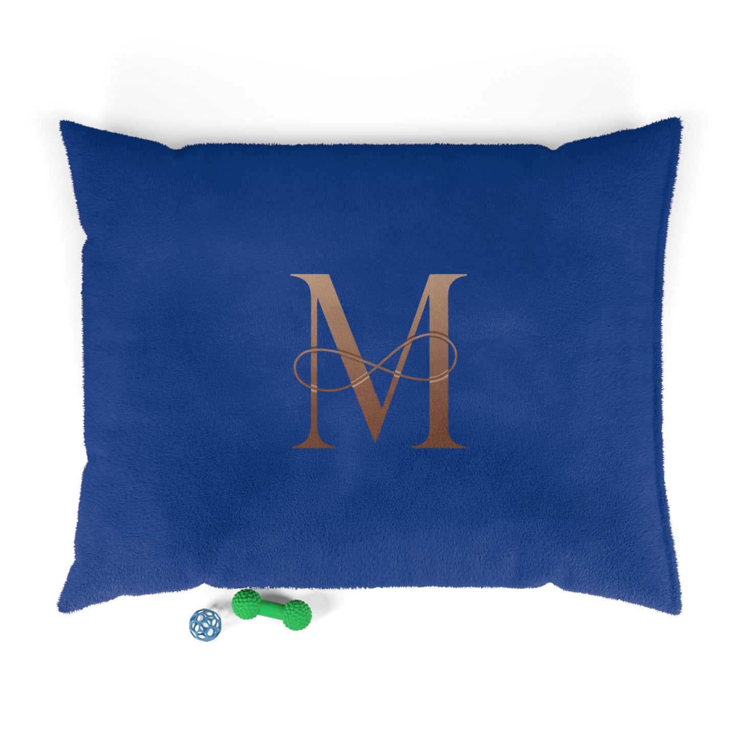 Personalized Luxury Pet Bed with Monogrammed Design, Cozy Dog Bed, Cat Bed, Custom Pet Accessories, Gift for Dog Lovers