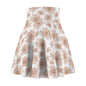 Floral Women's Skater Skirt, Stylish Summer Skirt, Casual Wear, Perfect for Parties, Bohemian Fashion