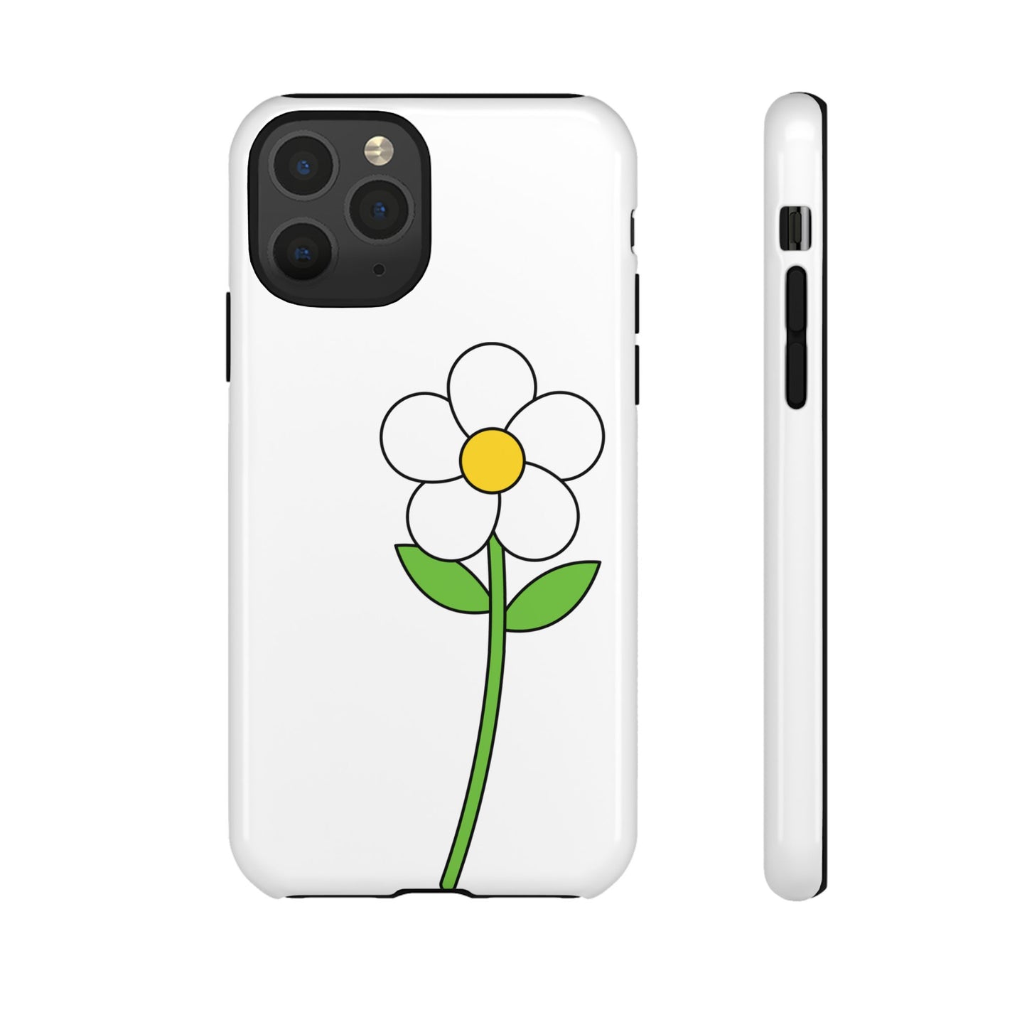 Floral Phone Case, Tough Cases with Flower Design, Cute Phone Accessory, Gifts for Her, Spring Decor, Unique Phone Cases