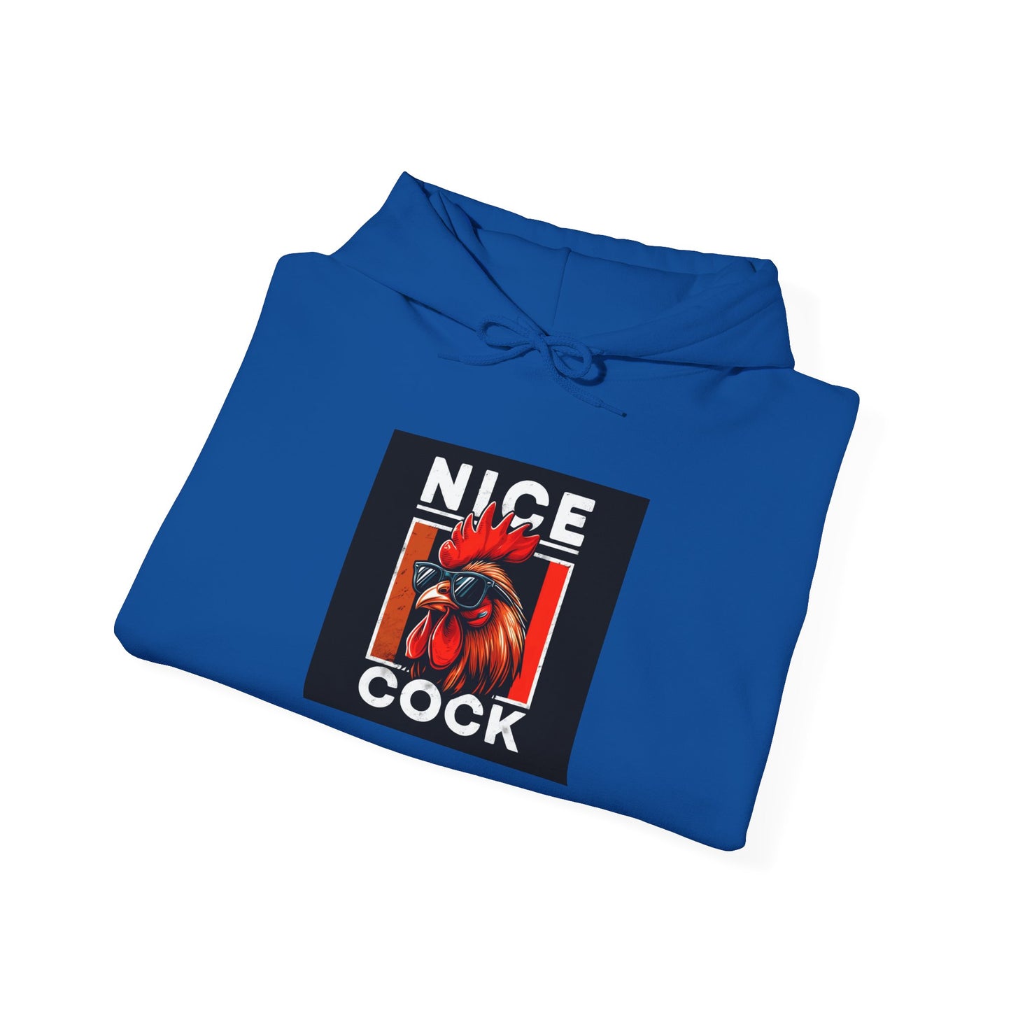 Rooster Graphic Hoodie – "Nice Cock" Bold Farmhouse Pullover