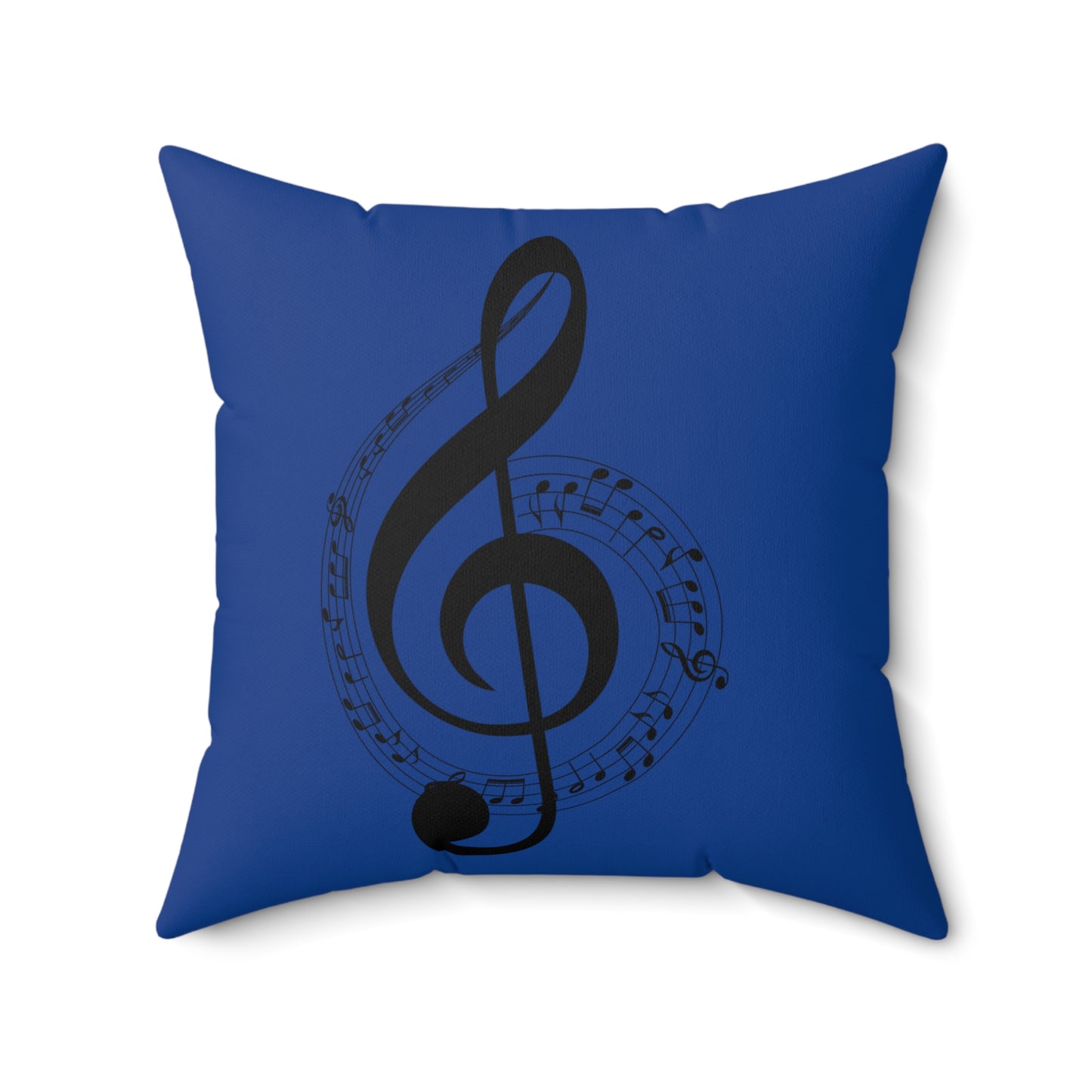 Musical Note Throw Pillow - Cozy Music Decor, Gift for Musicians