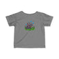 Cute Hippo Infant Tee with Bubbles, Baby Shirt, Toddler T-Shirt, Fun Kids Clothing, Unique Baby Gift, Pram Outfit
