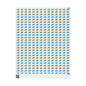Blue Gold Abstract Dots Wrapping Paper Roll — Modern Geometric Gift Wrap