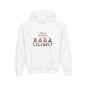 Youth Christmas Gnome Hoodie - "Merry Christmas" Holiday Kids Sweatshirt