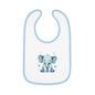 Cute Elephant Baby Bib - Adorable Infant Feeding Accessory