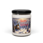 Happy Holidays 9oz Scented Soy Candle — Winter Church Snow Scene Holiday Candle