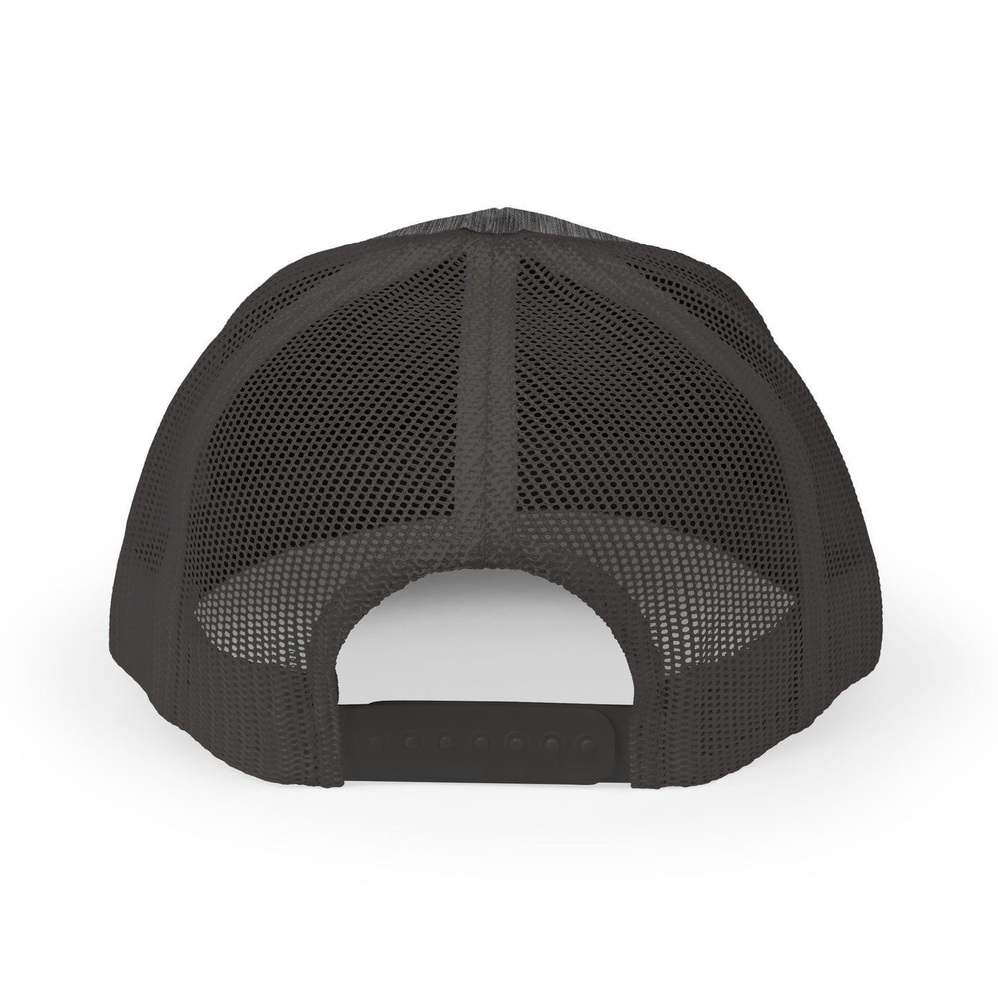 Don’t Look Back Snapback Trucker Cap — Retro Rainbow Embroidered Hat