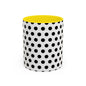 Elegant Polka Dot Mug - Stylish Coffee Cup for Home, Office, Gift for Birthdays, Anniversaries, Holidays, Unique Drinkware