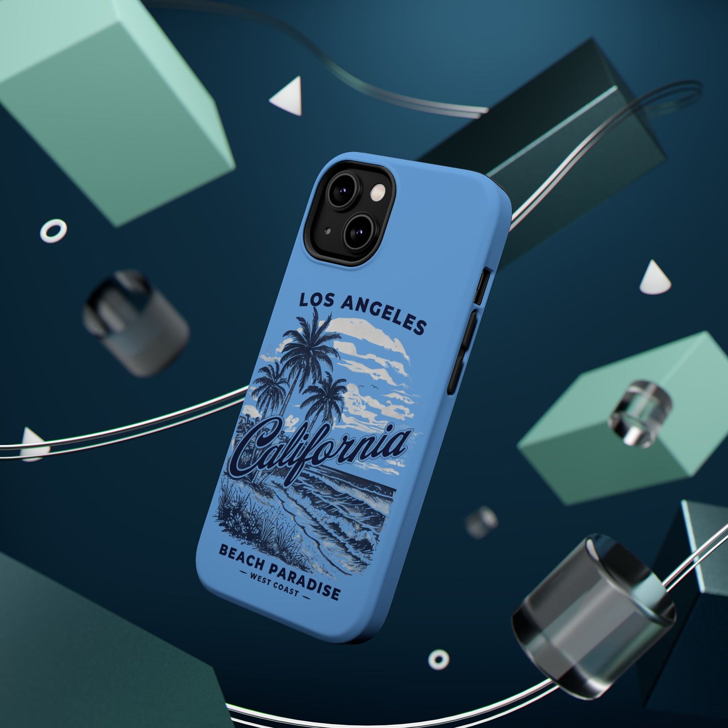 Phone Case — California Beach Paradise Magnetic Impact-Resistant Case