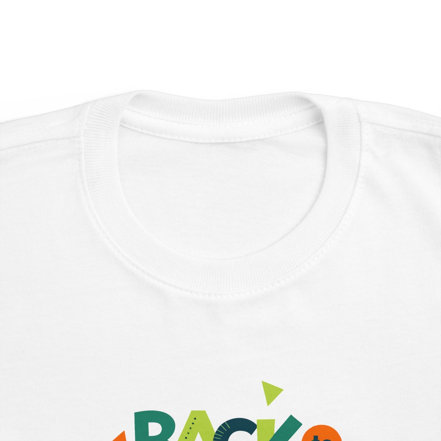 Colorful Toddler Tee - Perfect for Back to School