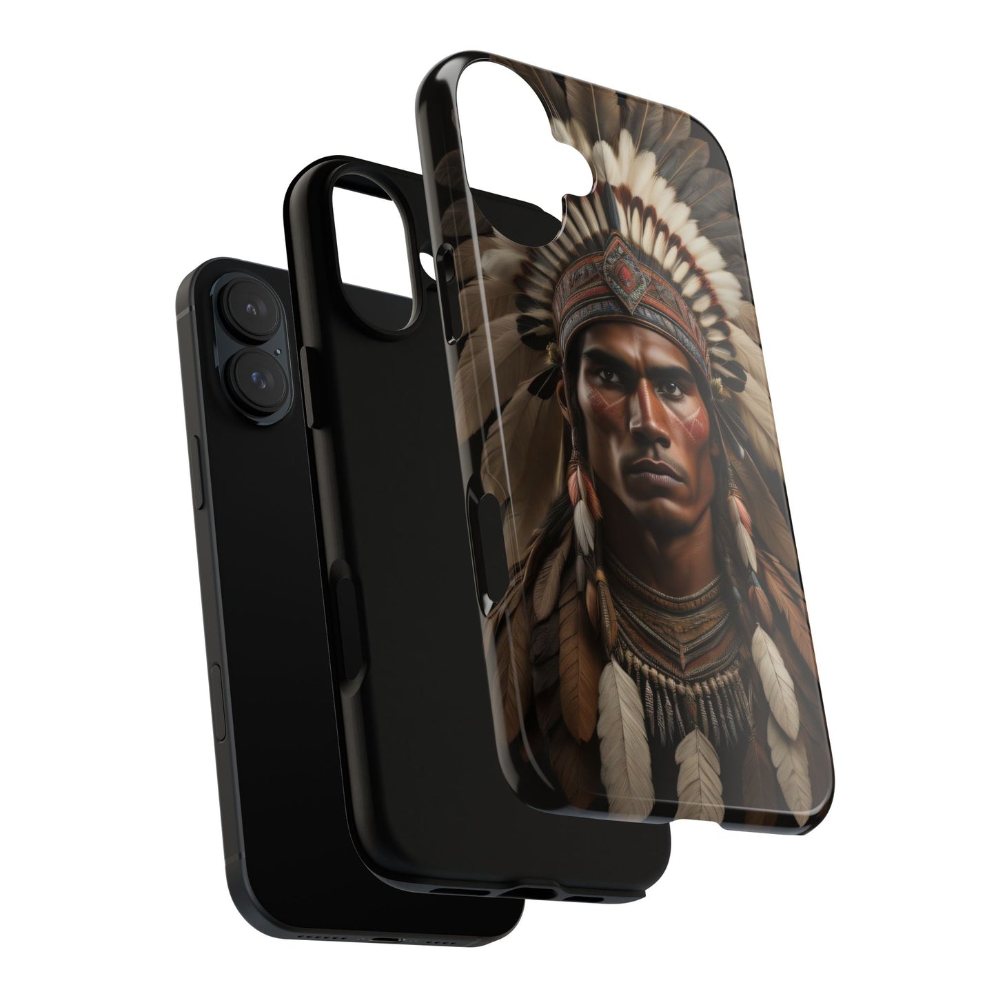 Native American Art Phone Case, Strong Culture Design, Unique Gift for Him or Her, Tough Cases, Customizable Protector, Tribal Style