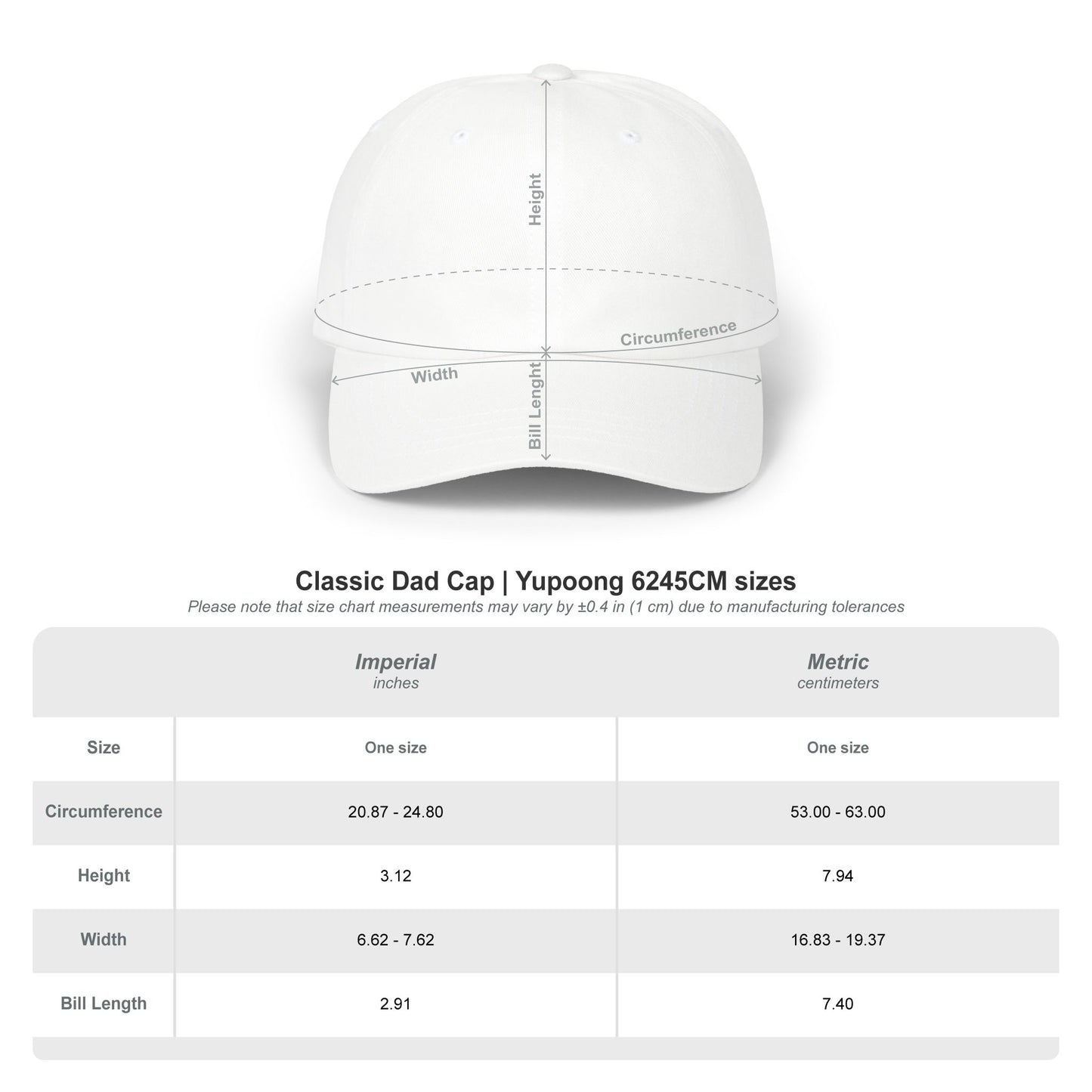 Classic Dad Cap - Skull